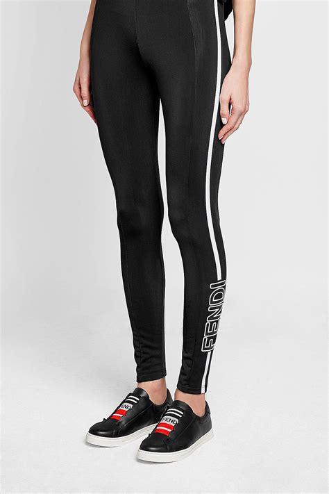 fendi leggings - black|fendi leggings women.